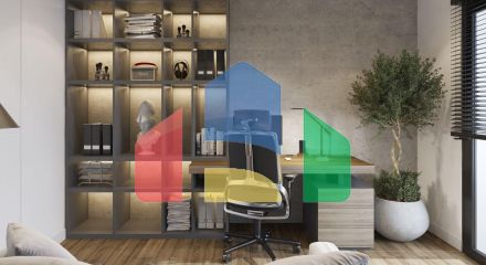 Роскошная вилла 4+2 площадью 220 м2 с двумя террасами в новом жилом комплексе рядом с морем