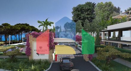 Роскошная вилла 4+2 площадью 220 м2 с двумя террасами в новом жилом комплексе рядом с морем