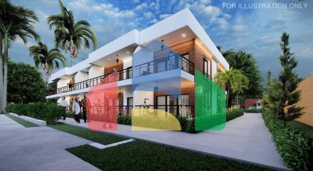 Двухэтажные апартаменты 2+1 (108 м2 ) в красивом комплексе в Эсентепе Двухэтажные апартаменты 2+1 (108 м2 ) в красивом комплексе в Эсентепе