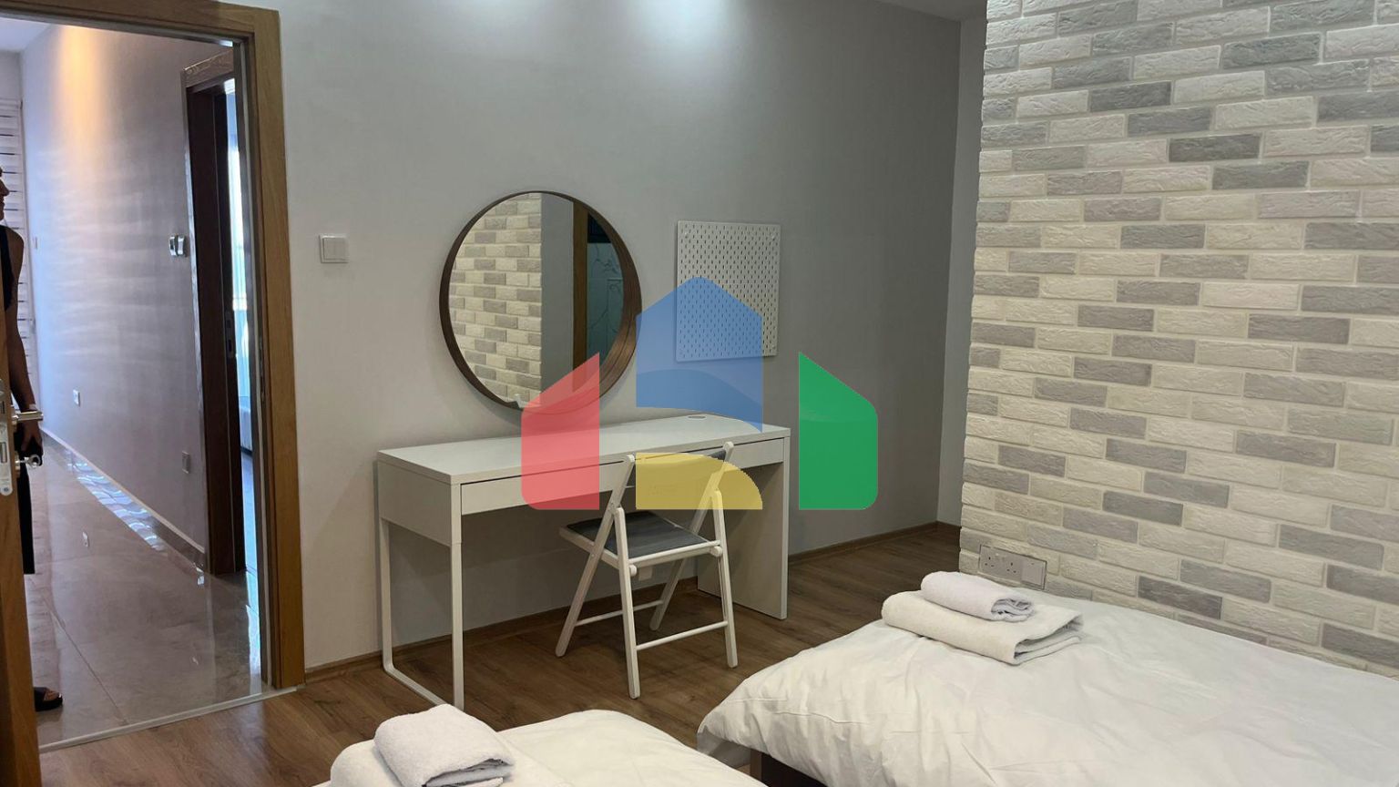 Двухэтажные апартаменты 2+1 (108 м2 ) в красивом комплексе в Эсентепе