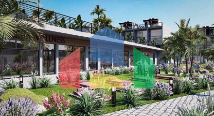 Двухкомнатная квартира 81 м2 в новом комплексе в Татлысу Двухкомнатная квартира 81 м2 в новом комплексе в Татлысу