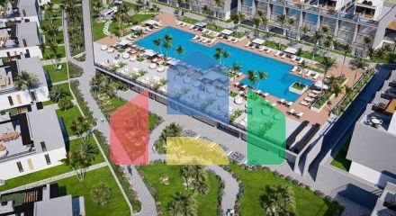 Двухкомнатная квартира 81 м2 в новом комплексе в Татлысу Двухкомнатная квартира 81 м2 в новом комплексе в Татлысу