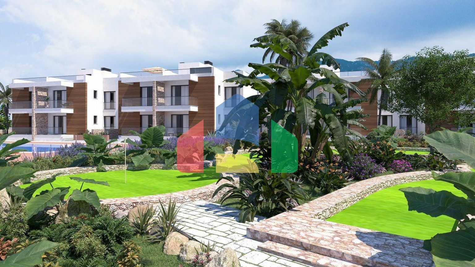 Квартира 2+1 Penthouse 75 м2 c большой террасой на крыше в новом комплексе