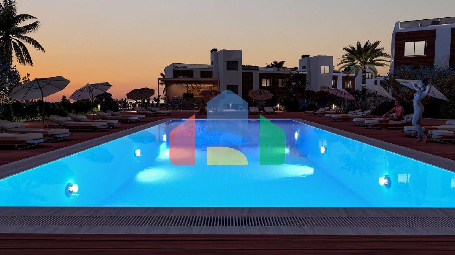 Квартира 2+1 Penthouse 75 м2 c большой террасой на крыше в новом комплексе