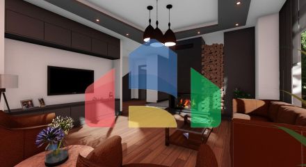 Вилла 4+1 (180 м2) в 10 минутах от моря