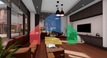 Вилла 4+1 (180 м2) в 10 минутах от моря