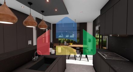 Вилла 4+1 (180 м2) в 10 минутах от моря