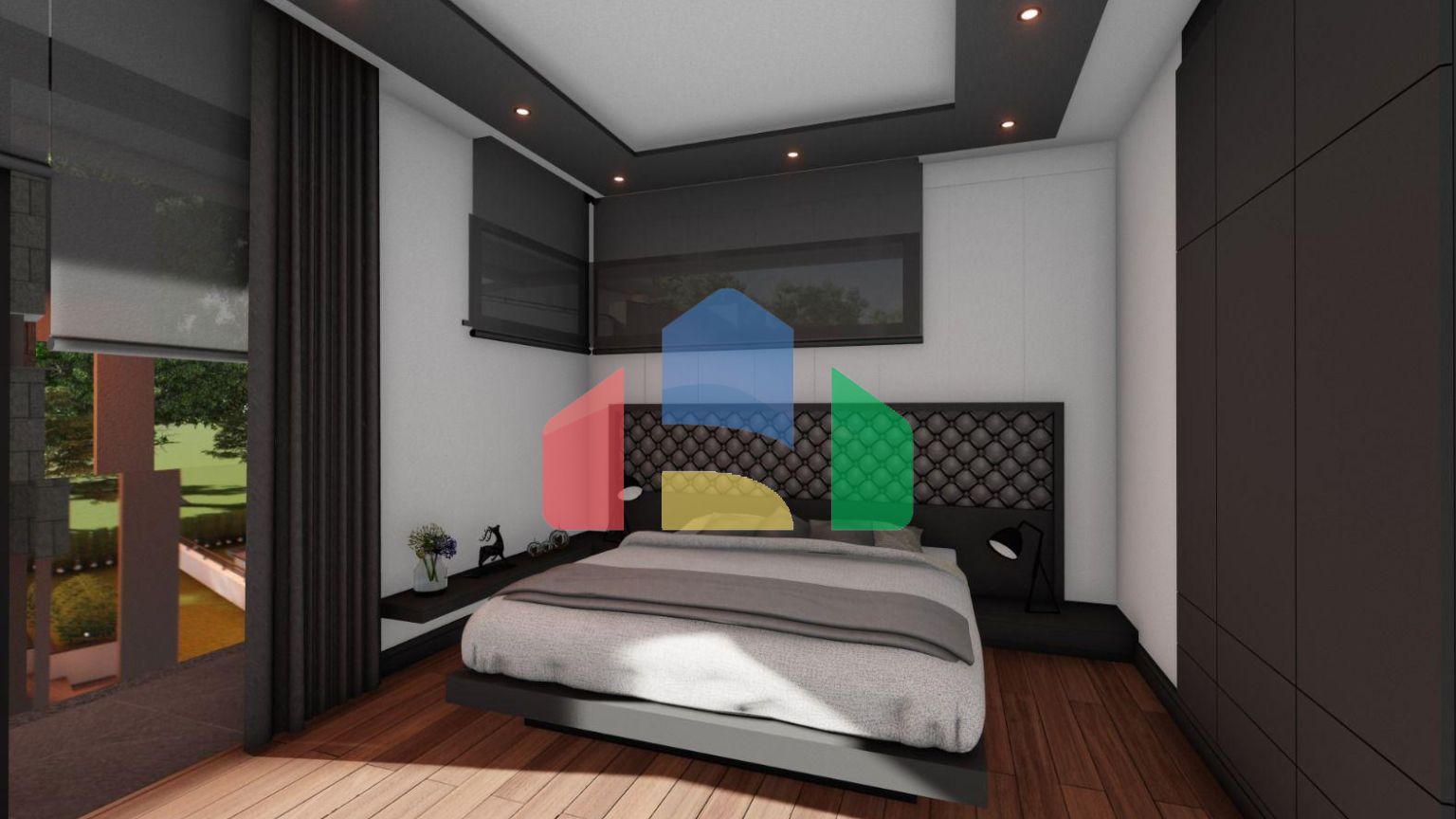 Вилла 4+1 (180 м2) в 10 минутах от моря