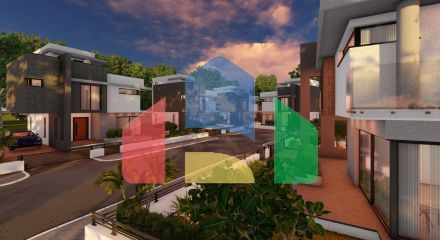 Вилла 4+1 (180 м2) в 10 минутах от моря