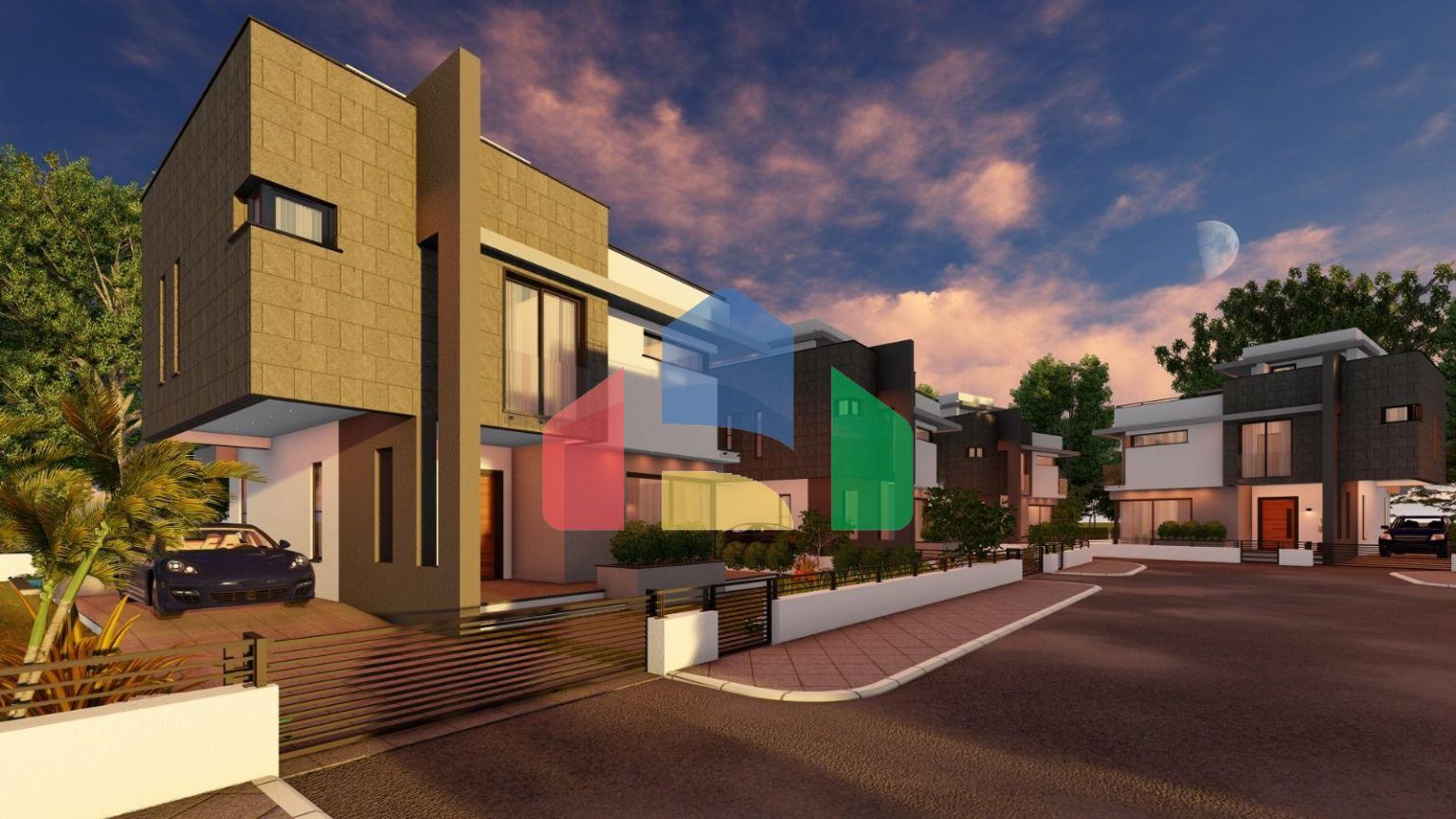 Вилла 4+1 (180 м2) в 10 минутах от моря