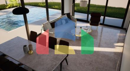 Четырехкомнатная вилла 200 м2 в новом комплексе в Эсентепе