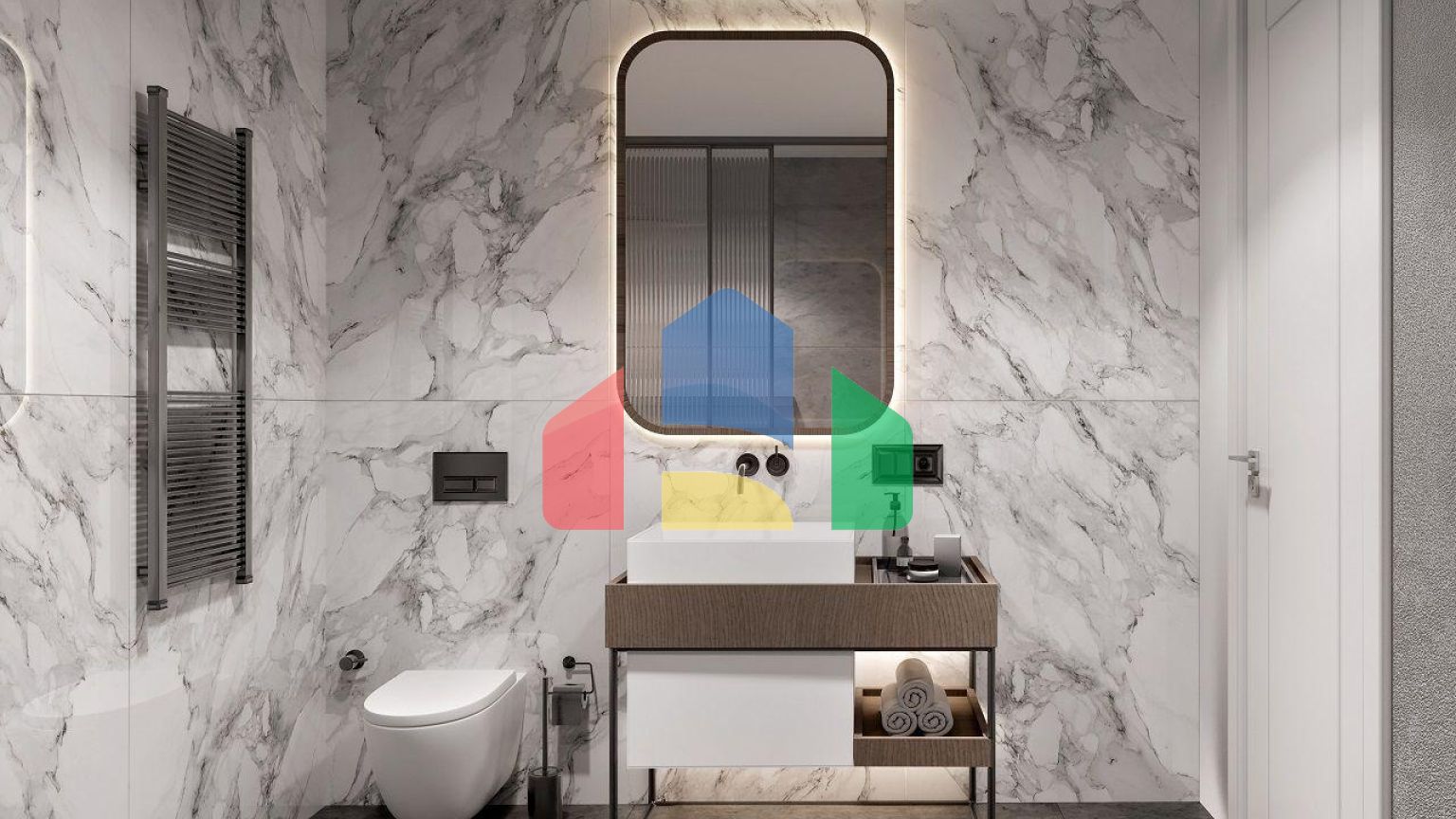 Трехкомнатный Loft Penthouse 82 м2 в красивом комплексе в Эсентепе