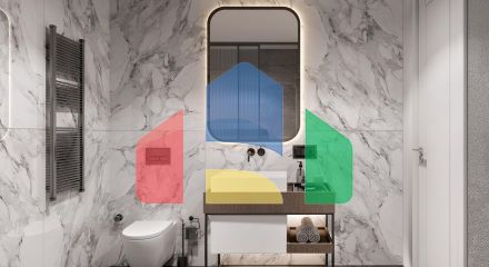 Трехкомнатный Loft Penthouse 82 м2 в красивом комплексе в Эсентепе Трехкомнатный Loft Penthouse 82 м2 в красивом комплексе в Эсентепе