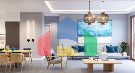 Красивое бунгало 3+1 (150 м2) с тремя террасами в Эсентепе