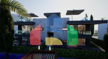 3-комнатные апартаменты 80 м2 с террасой и садом в новом комплексе в Алсанджаке 3-комнатные апартаменты 80 м2 с террасой и садом в новом комплексе в Алсанджаке