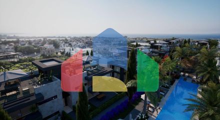 3-комнатные апартаменты 80 м2 с террасой и садом в новом комплексе в Алсанджаке 3-комнатные апартаменты 80 м2 с террасой и садом в новом комплексе в Алсанджаке