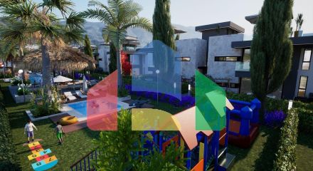 3-комнатные апартаменты 80 м2 с террасой и садом в новом комплексе в Алсанджаке 3-комнатные апартаменты 80 м2 с террасой и садом в новом комплексе в Алсанджаке