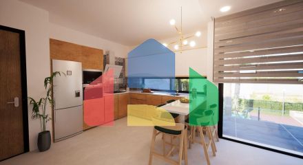 3-комнатные апартаменты 80 м2 с террасой и садом в новом комплексе в Алсанджаке 3-комнатные апартаменты 80 м2 с террасой и садом в новом комплексе в Алсанджаке