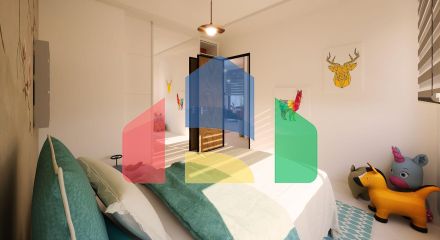 3-комнатные апартаменты 80 м2 с террасой и садом в новом комплексе в Алсанджаке 3-комнатные апартаменты 80 м2 с террасой и садом в новом комплексе в Алсанджаке