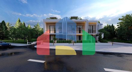 Трехкомнатная квартира 70 м2 с балконом и садом в Алсанджаке Трехкомнатная квартира 70 м2 с балконом и садом в Алсанджаке