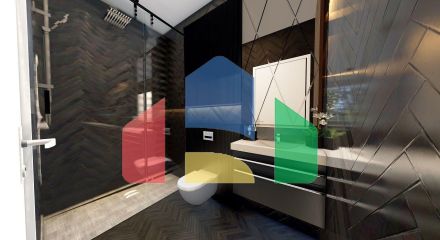 Трехкомнатная квартира 70 м2 с балконом и садом в Алсанджаке Трехкомнатная квартира 70 м2 с балконом и садом в Алсанджаке