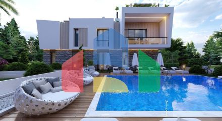 Трехкомнатная квартира 70 м2 с балконом и садом в Алсанджаке Трехкомнатная квартира 70 м2 с балконом и садом в Алсанджаке