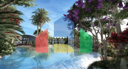 Двухкомнатная квартира 60 м2 в одном из самых красивых комплексов на берегу моря Двухкомнатная квартира 60 м2 в одном из самых красивых комплексов на берегу моря