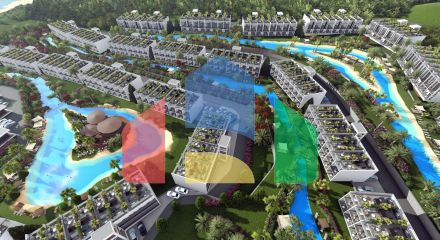 Двухкомнатная квартира 60 м2 в одном из самых красивых комплексов на берегу моря Двухкомнатная квартира 60 м2 в одном из самых красивых комплексов на берегу моря