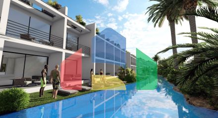 Двухкомнатная квартира 60 м2 в одном из самых красивых комплексов на берегу моря Двухкомнатная квартира 60 м2 в одном из самых красивых комплексов на берегу моря