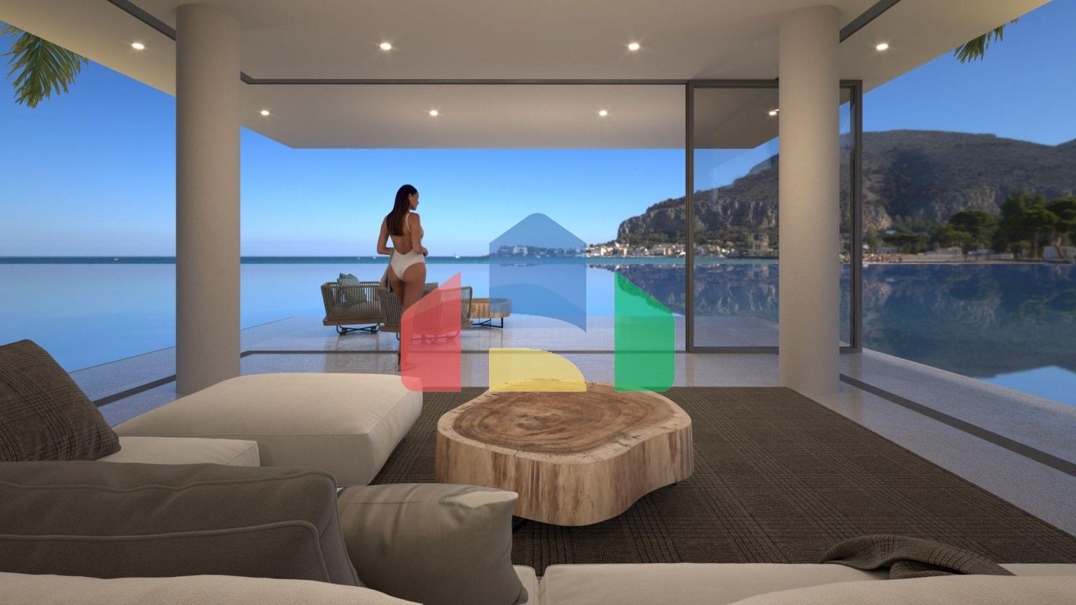 Двухкомнатная квартира 60 м2 в одном из самых красивых комплексов на берегу моря