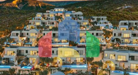 Студия 39 м2 с частным бассейном в 700 метрах от моря Студия 39 м2 с частным бассейном в 700 метрах от моря