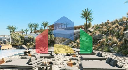 Студия 39 м2 с частным бассейном в 700 метрах от моря Студия 39 м2 с частным бассейном в 700 метрах от моря