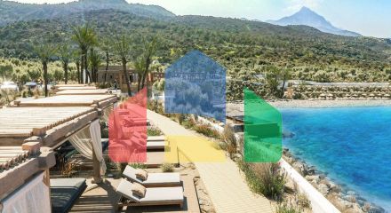 Двухкомнатная джуниор вилла  76 м2 с частным бассейном и просторной террасой рядом с морем