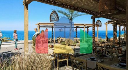 Двухкомнатная джуниор вилла  76 м2 с частным бассейном и просторной террасой рядом с морем