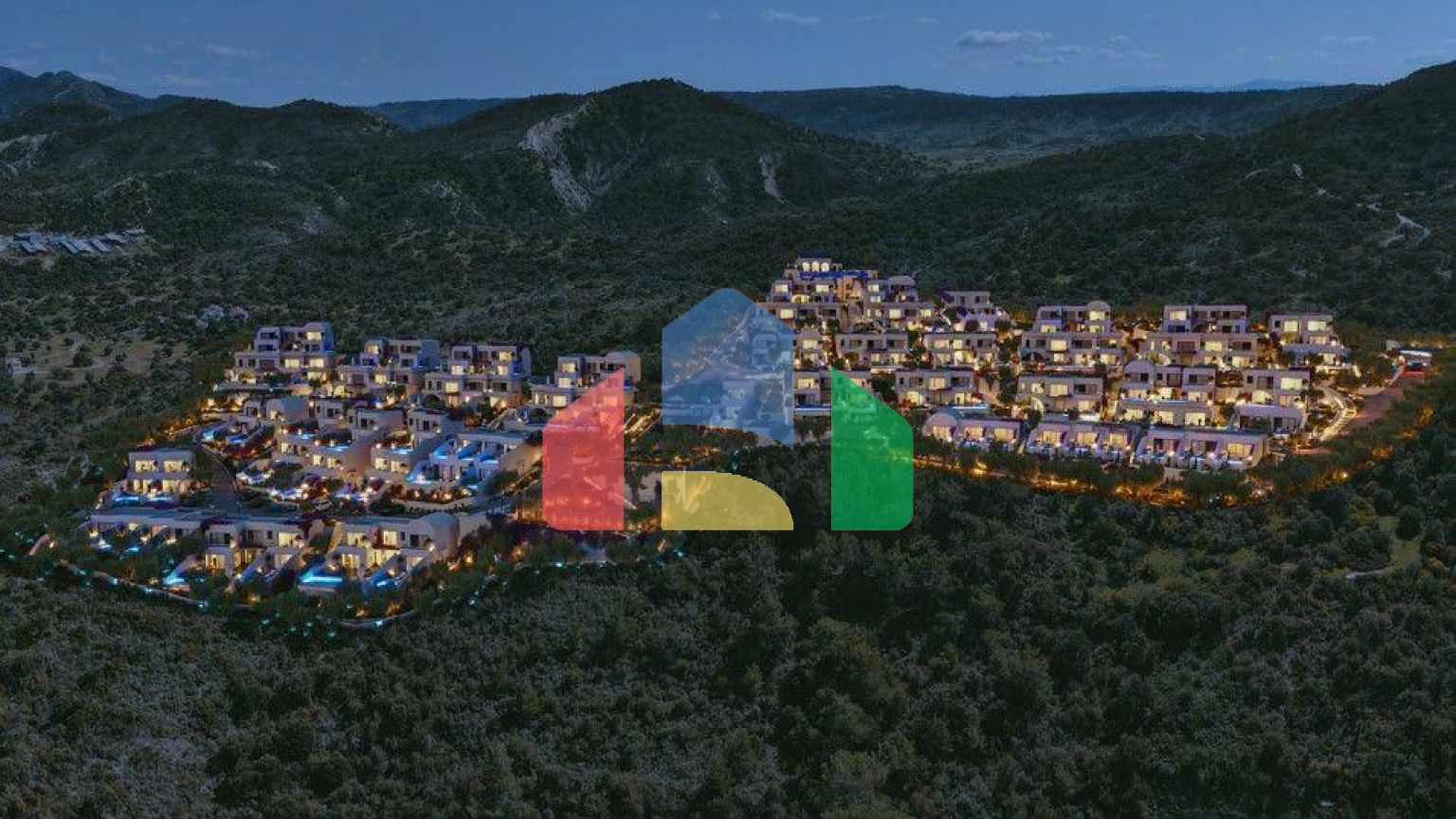 Вилла 3+1 (197 м2) в прекрасном комплексе в Каяларе