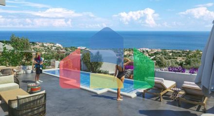 Вилла 3+1 (197 м2) в прекрасном комплексе в Каяларе