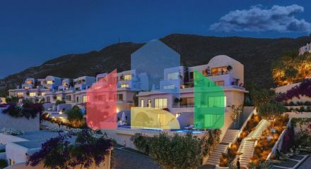 Вилла 3+1 (197 м2) в прекрасном комплексе в Каяларе