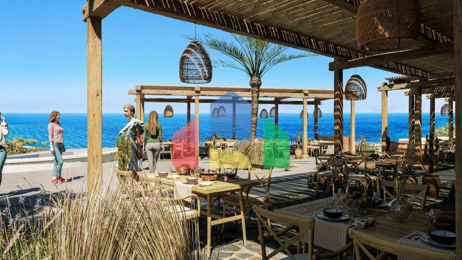 Вилла 3+1 (197 м2) в прекрасном комплексе в Каяларе