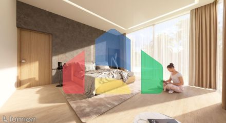 Современная вилла 3+1 (241 м2) с большой террасой и бассейном в Чаталкое Современная вилла 3+1 (241 м2) с большой террасой и бассейном в Чаталкое