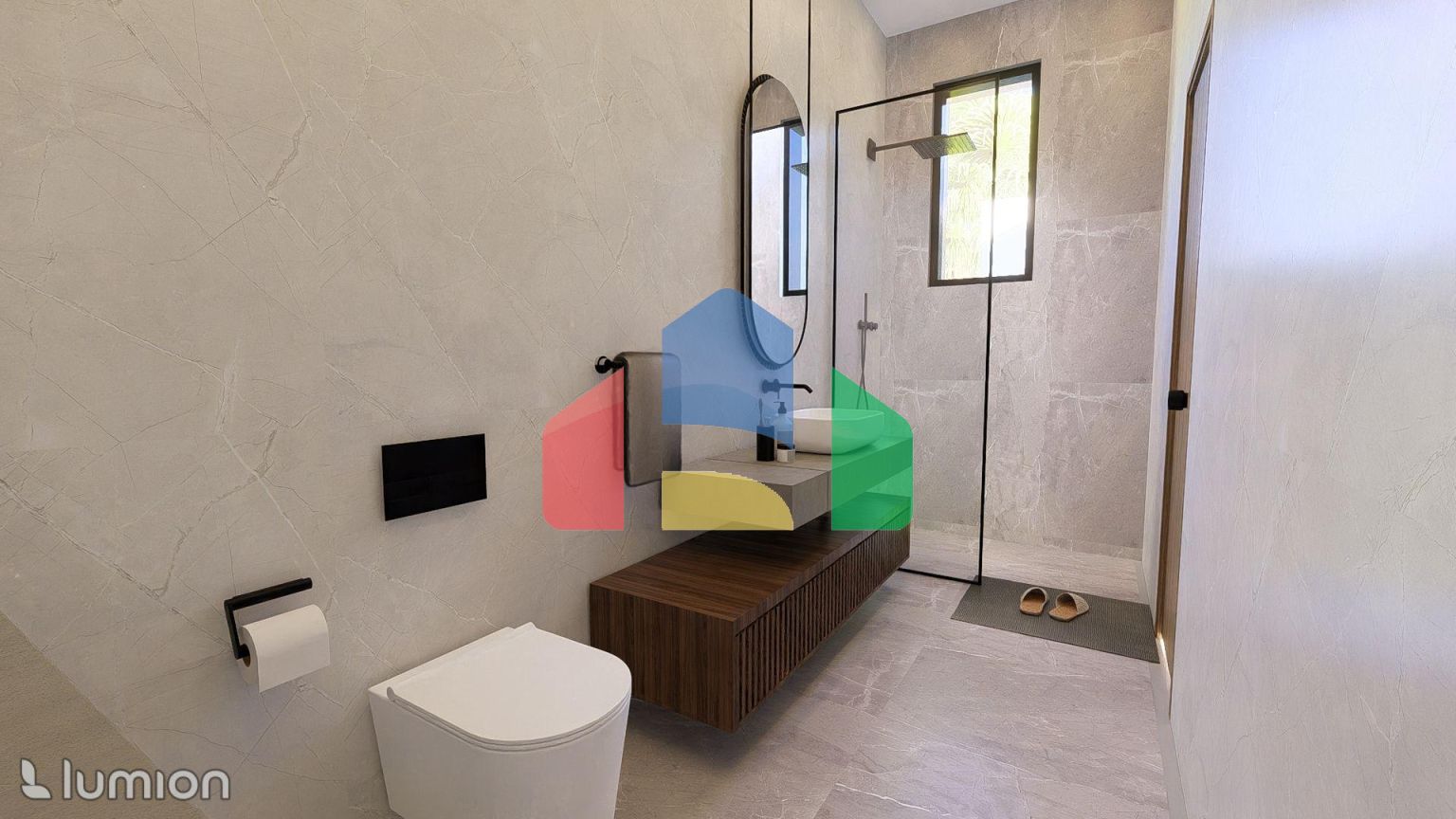 Современная вилла 3+1 (241 м2) с большой террасой и бассейном в Чаталкое