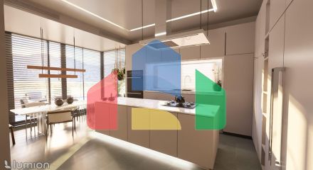 Современная вилла 3+1 (241 м2) с большой террасой и бассейном в Чаталкое Современная вилла 3+1 (241 м2) с большой террасой и бассейном в Чаталкое