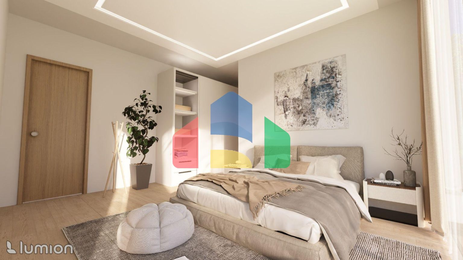 Современная вилла 3+1 (241 м2) с большой террасой и бассейном в Чаталкое