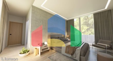 Современная вилла 3+1 (241 м2) с большой террасой и бассейном в Чаталкое Современная вилла 3+1 (241 м2) с большой террасой и бассейном в Чаталкое