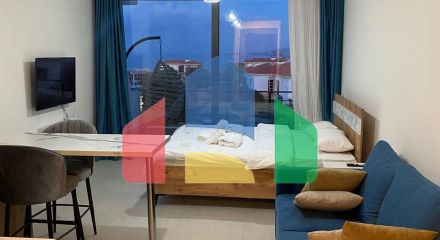 Студия 35 м2 с приватной террасой на крыше 35 м2 и балкон 8,5 м2 в уютном комплексе в Эсентепе Студия 35 м2 с приватной террасой на крыше 35 м2 и балкон 8,5 м2 в уютном комплексе в Эсентепе