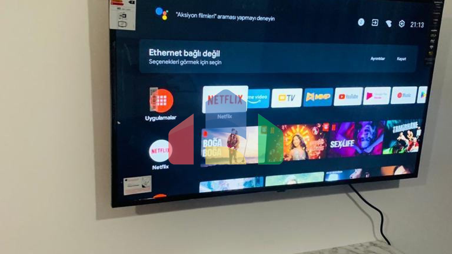 Студия 35 м2 с приватной террасой на крыше 35 м2 и балкон 8,5 м2 в уютном комплексе в Эсентепе