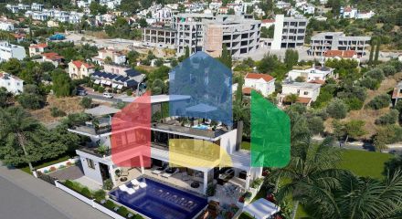 Роскошная вилла 4+1 (440 м2) в престижном районе Кирении