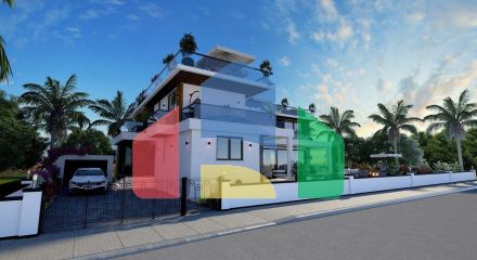 Роскошная вилла 4+1 (440 м2) в престижном районе Кирении