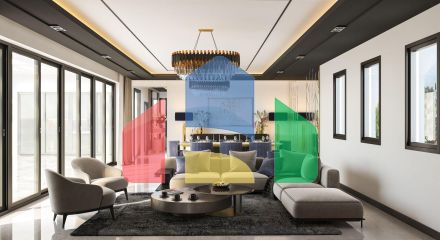 Роскошная вилла 4+1 (440 м2) в престижном районе Кирении