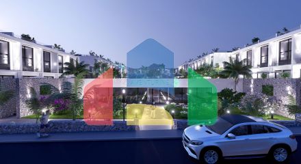 Студия 44 м2 с террасой 8 м2 в Бахчели Студия 44 м2 с террасой 8 м2 в Бахчели