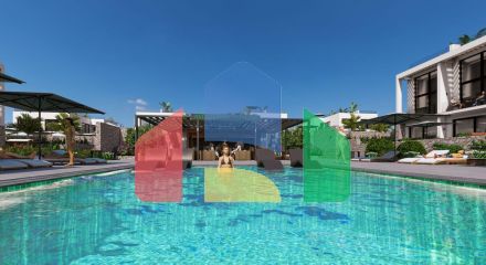 Студия 44 м2 с террасой 8 м2 в Бахчели Студия 44 м2 с террасой 8 м2 в Бахчели